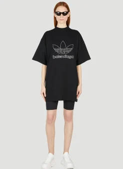 Logo Print T-Shirt>Balenciaga x adidas Online