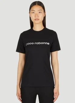 Logo Print T-Shirt>Paco Rabanne Online