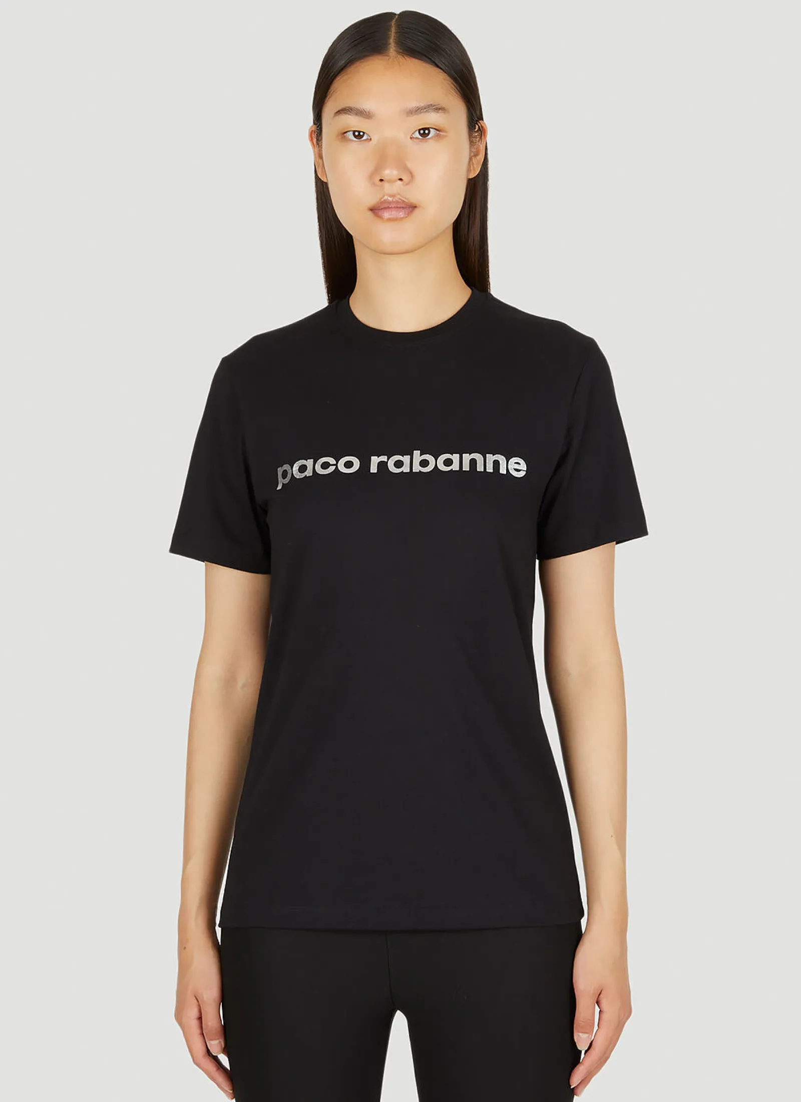 Logo Print T-Shirt>Paco Rabanne Online