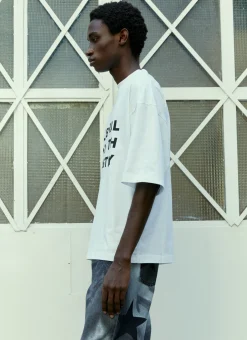 Men Liberal Youth Ministry T-Shirts^Logo Print T-Shirt