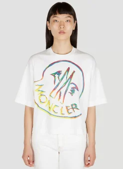 Logo Print T-Shirt>Moncler Clearance