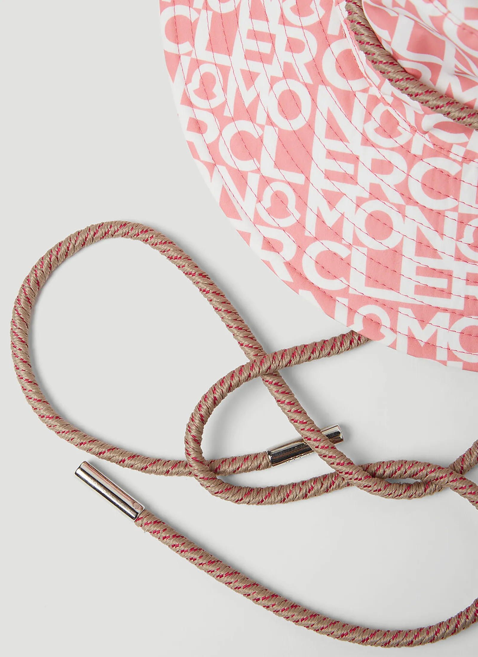 Men Moncler Hats^Logo Print Wide Brim Hat