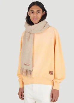 Men Acne Studios Scarves^Logo Scarf