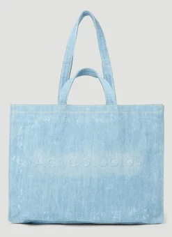 Men Acne Studios Tote Bags^Logo Shopper Tote Bag