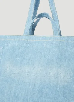 Men Acne Studios Tote Bags^Logo Shopper Tote Bag