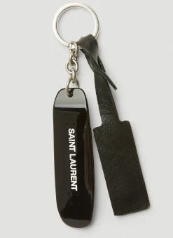 Men Saint Laurent Keyrings^Logo Skate Keyring