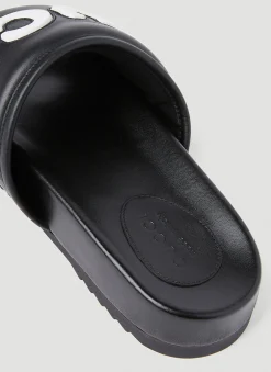 Men Gucci Slides^Logo Slides