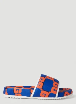 Men Gucci Slides^Logo Slides