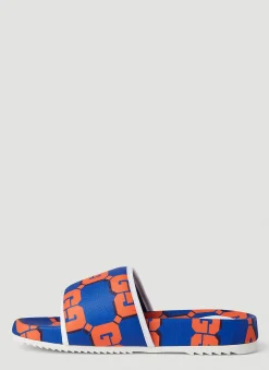 Men Gucci Slides^Logo Slides