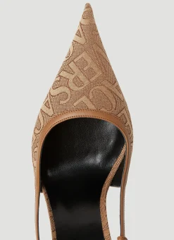 Logo Sling Back High Heels></noscript>Versace Sale