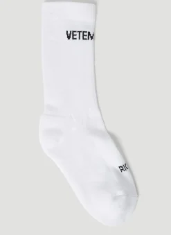 Men VETEMENTS Socks^Logo Socks