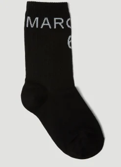 Men MM6 Maison Margiela Socks^Logo Socks