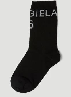Men MM6 Maison Margiela Socks^Logo Socks