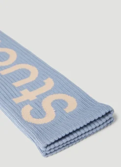 Men Acne Studios Socks^Logo Socks