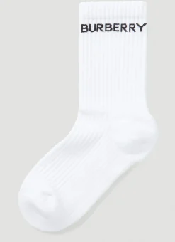 Men Burberry Socks^Logo Sport Socks
