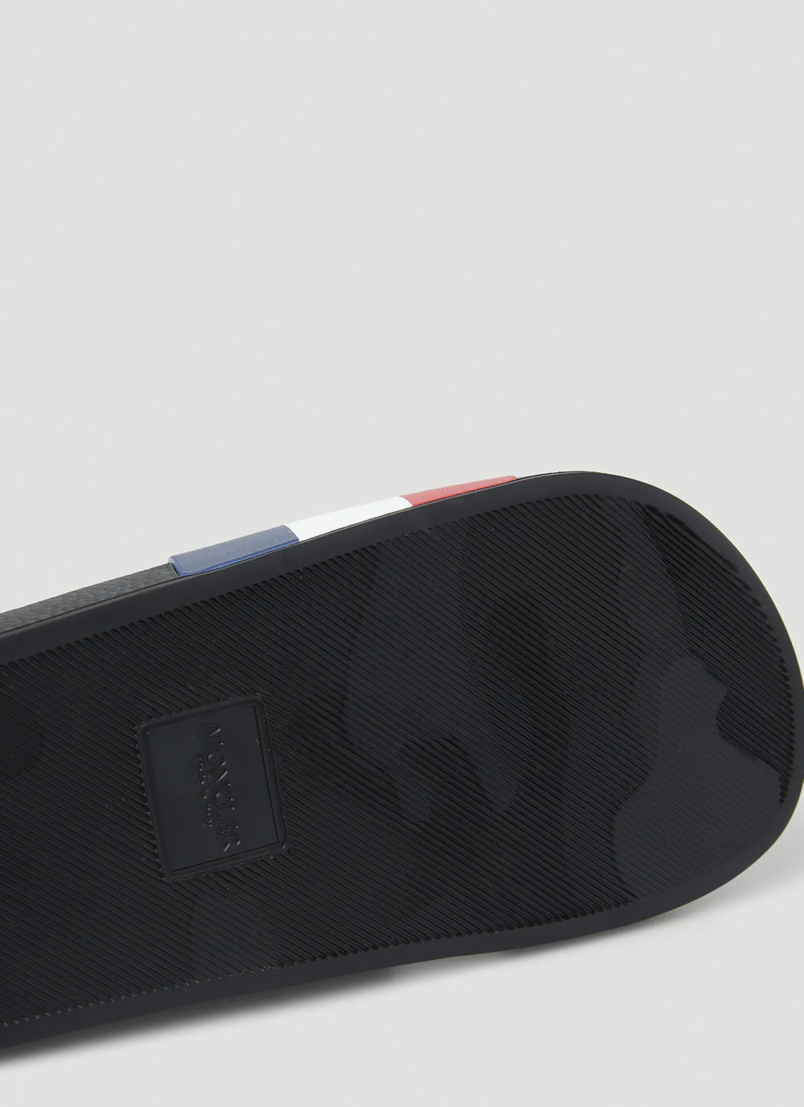 Men Moncler Slides^Logo Stripe Slides