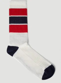 Men Meryll Rogge Socks^Logo Striped Socks