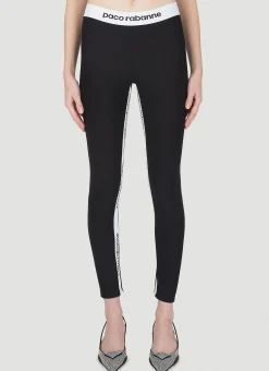 Logo Tape Leggings>Paco Rabanne Best