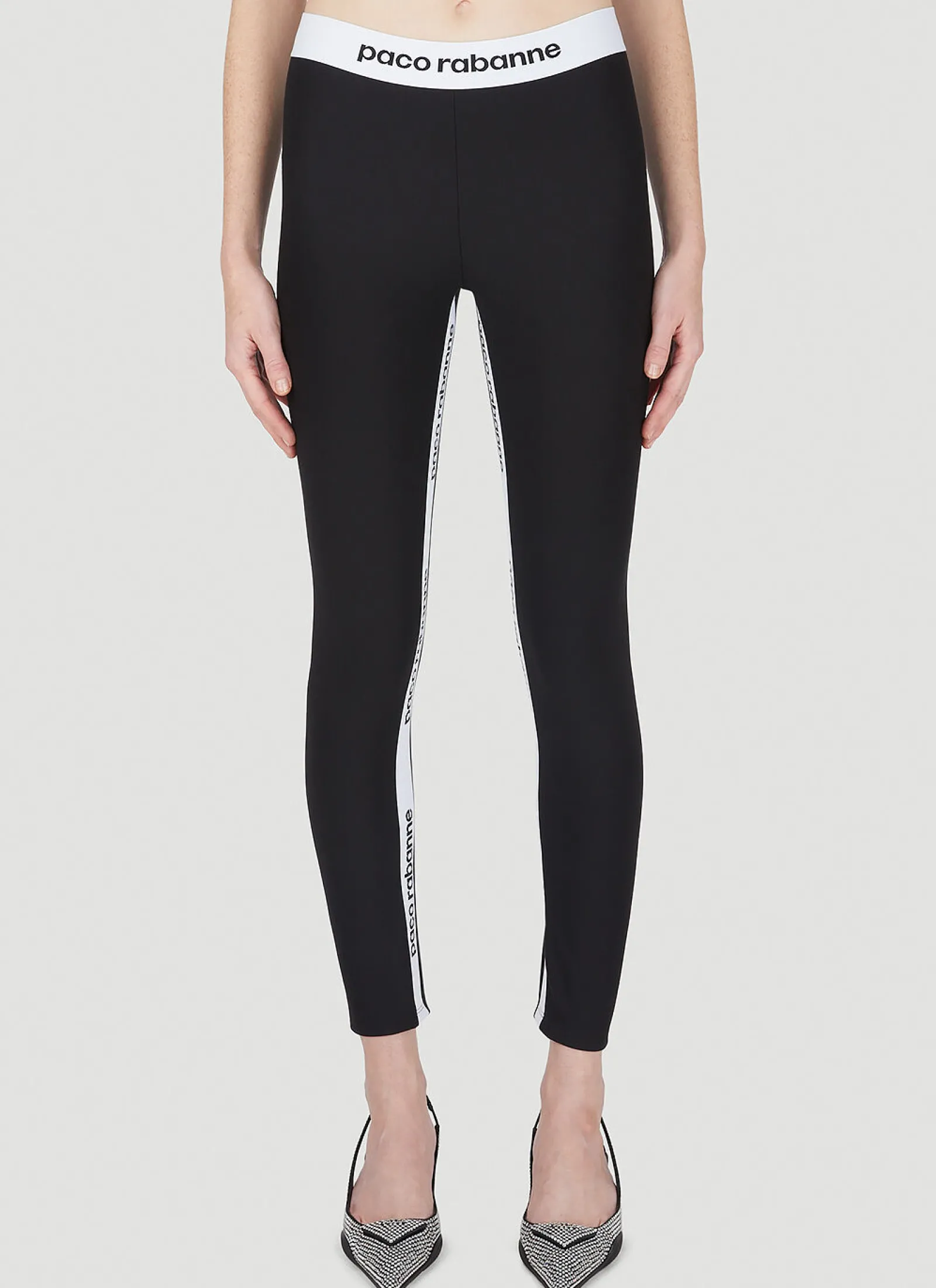 Logo Tape Leggings>Paco Rabanne Best