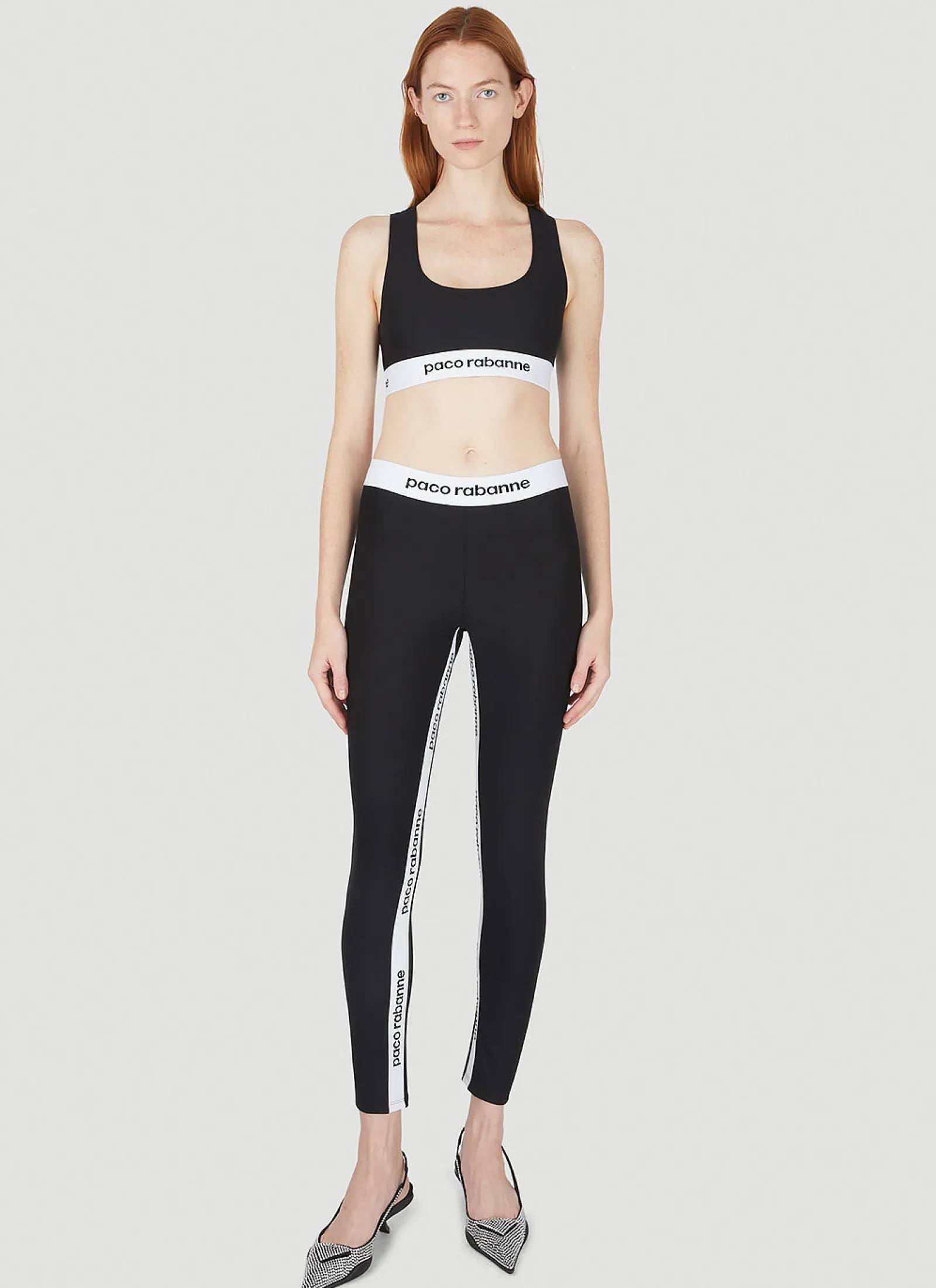 Logo Tape Leggings>Paco Rabanne Best