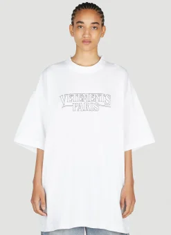 Logo T-Shirt>VETEMENTS Outlet