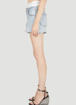 Logo Waistband Shorts><noscript><img width=