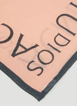 Men Acne Studios Scarves^Logo Wool Square Scarf