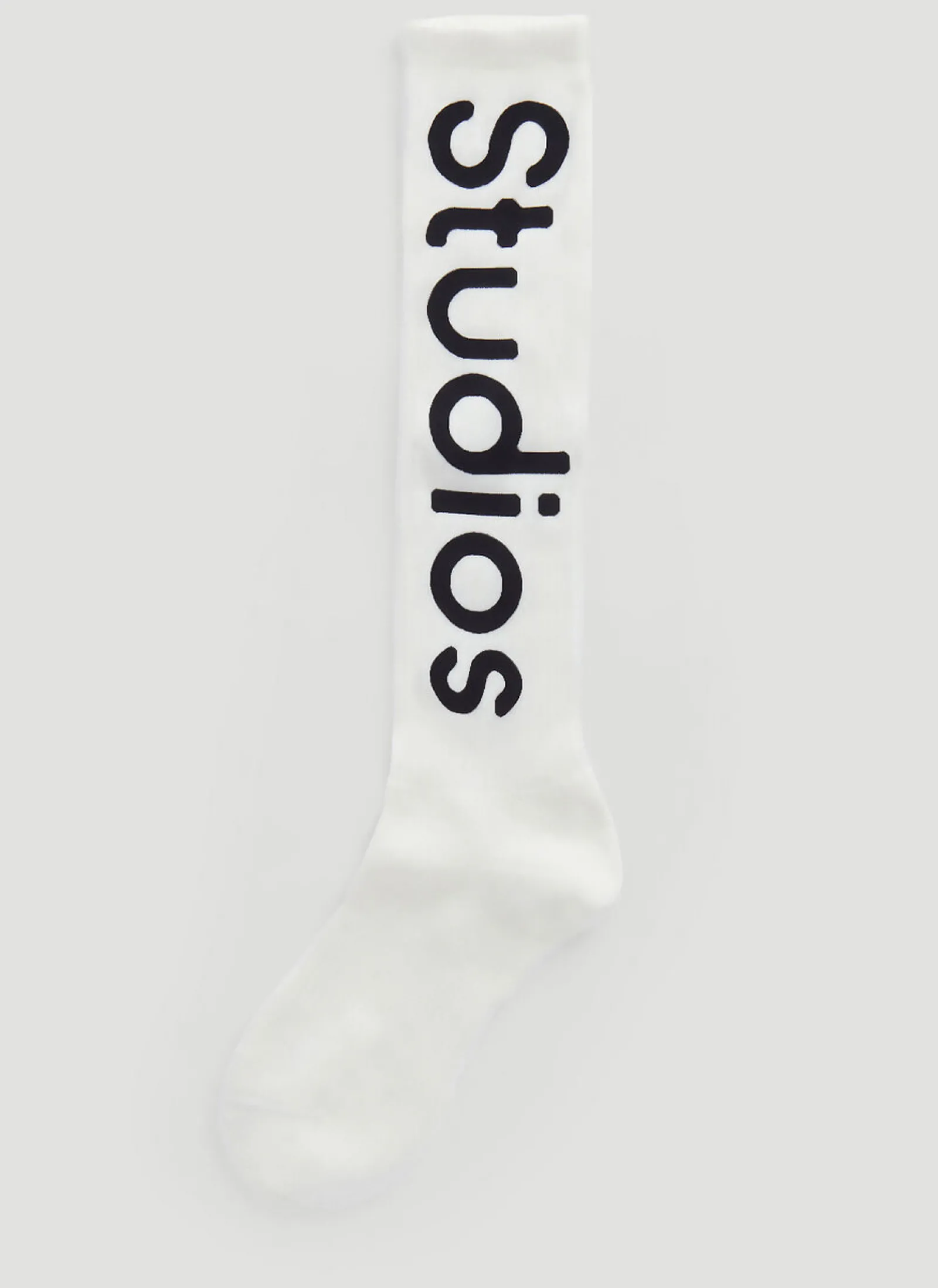 Men Acne Studios Socks^Logo-Jacquard Socks