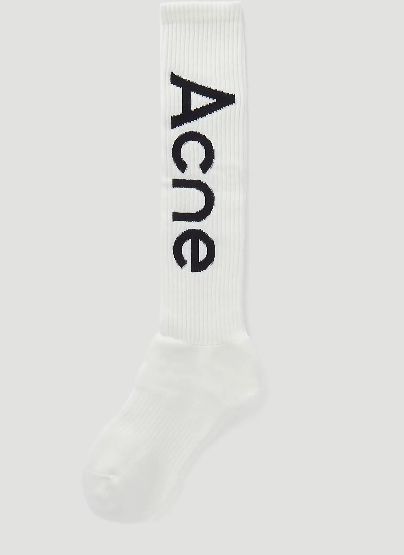 Men Acne Studios Socks^Logo-Jacquard Socks
