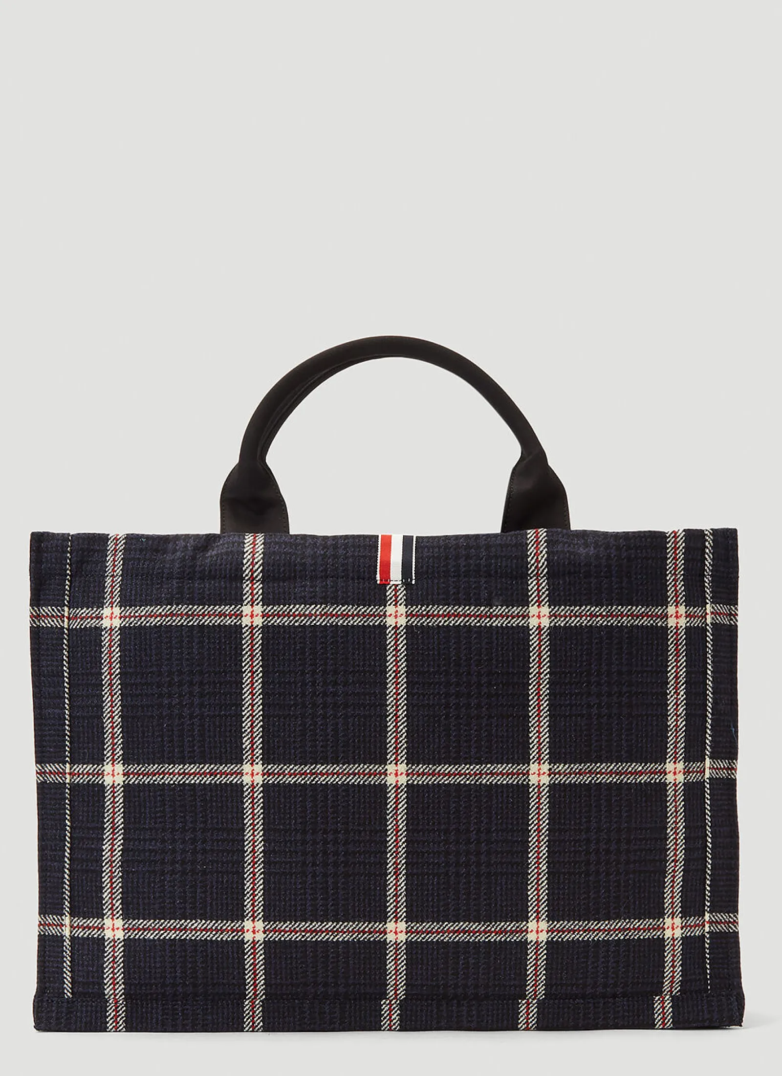 Men Thom Browne Tote Bags^Logo-Patch Tote Bag