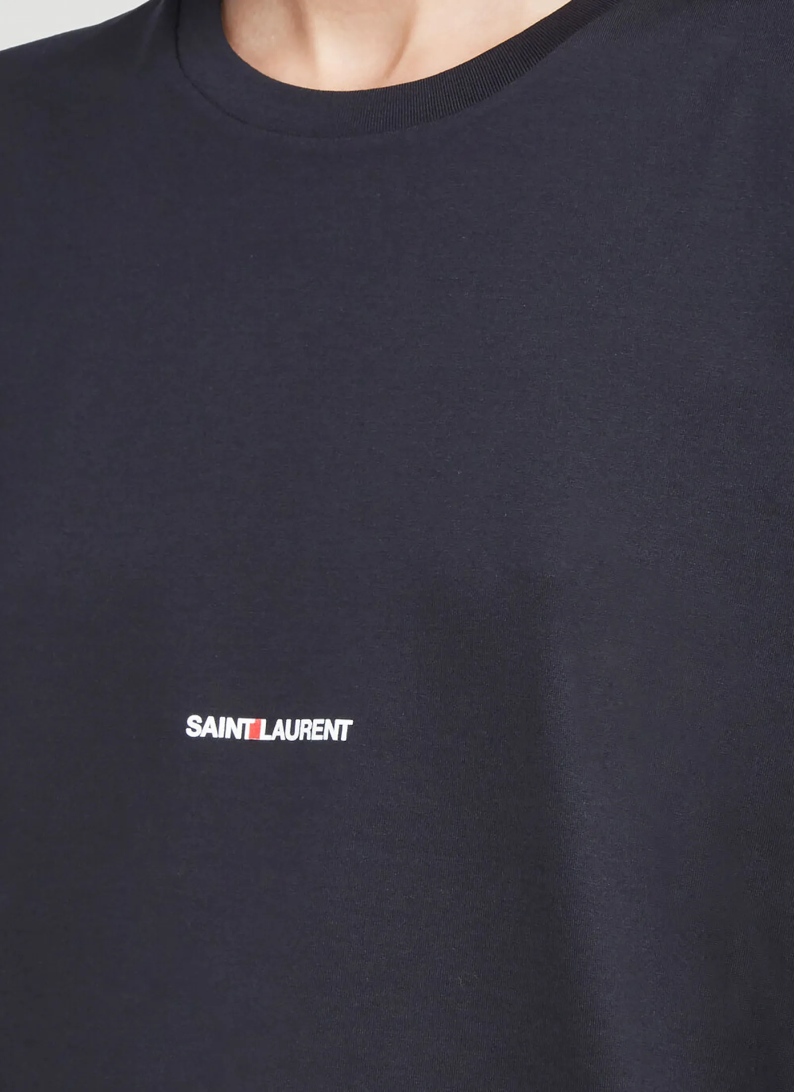 Logo-Print Boxy T-Shirt>Saint Laurent Clearance