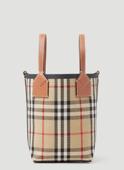 London Check Tote Bag>Burberry Discount