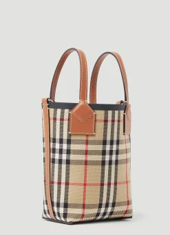 London Check Tote Bag></noscript>Burberry Discount