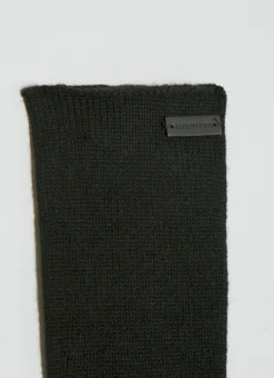 Men Saint Laurent Gloves^Long Cashmere Knit Gloves