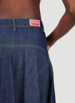 Long Flared Denim Skirt></noscript>Kenzo Best