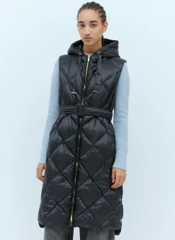 Long Quilted Gilet>Max Mara