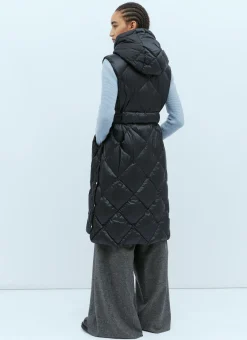 Long Quilted Gilet><noscript><img width=