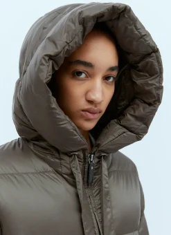 Long Quilted Parka Coat><noscript><img width=