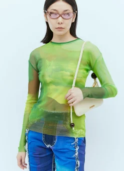 Long Sleeve Mesh Top>Paula Canovas del Vas Best