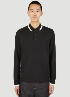 Men 7 Moncler FRGMT Hiroshi Fujiwara Polo Shirts^Long Sleeve Polo Shirt