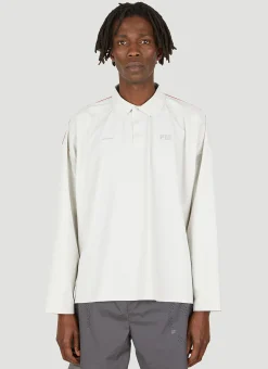 Men SLAM JAM Polo Shirts^Long Sleeve Polo Top