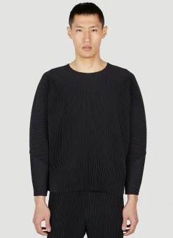 Men Homme Plissé Issey Miyake Tops^Long Sleeve Top