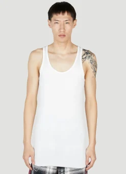 Men Sulvam Tops^Long Tank Top