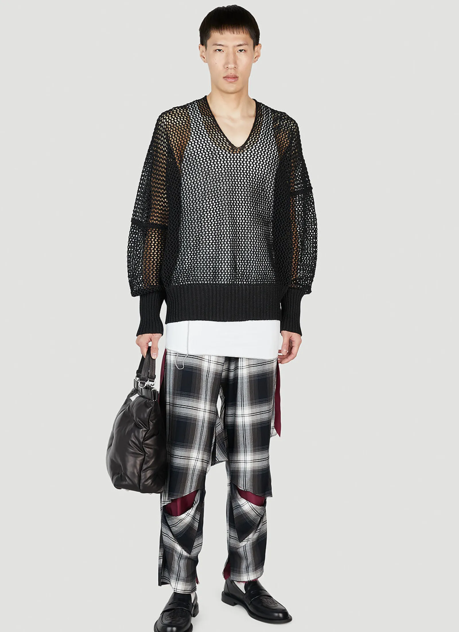 Men Sulvam Tops^Long Tank Top