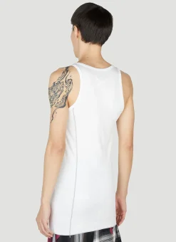 Men Sulvam Tops^Long Tank Top