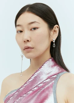 Men Milko Boyarov Jewellery^Long Viscous Drop Earrings