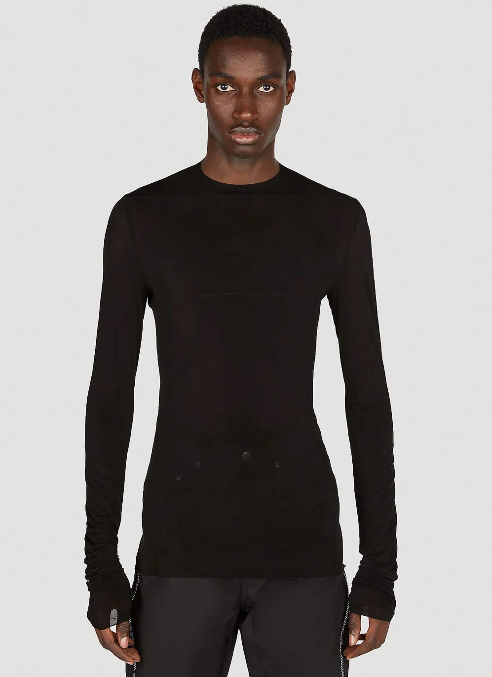 Men Rick Owens Tops^Long-Sleeve Top