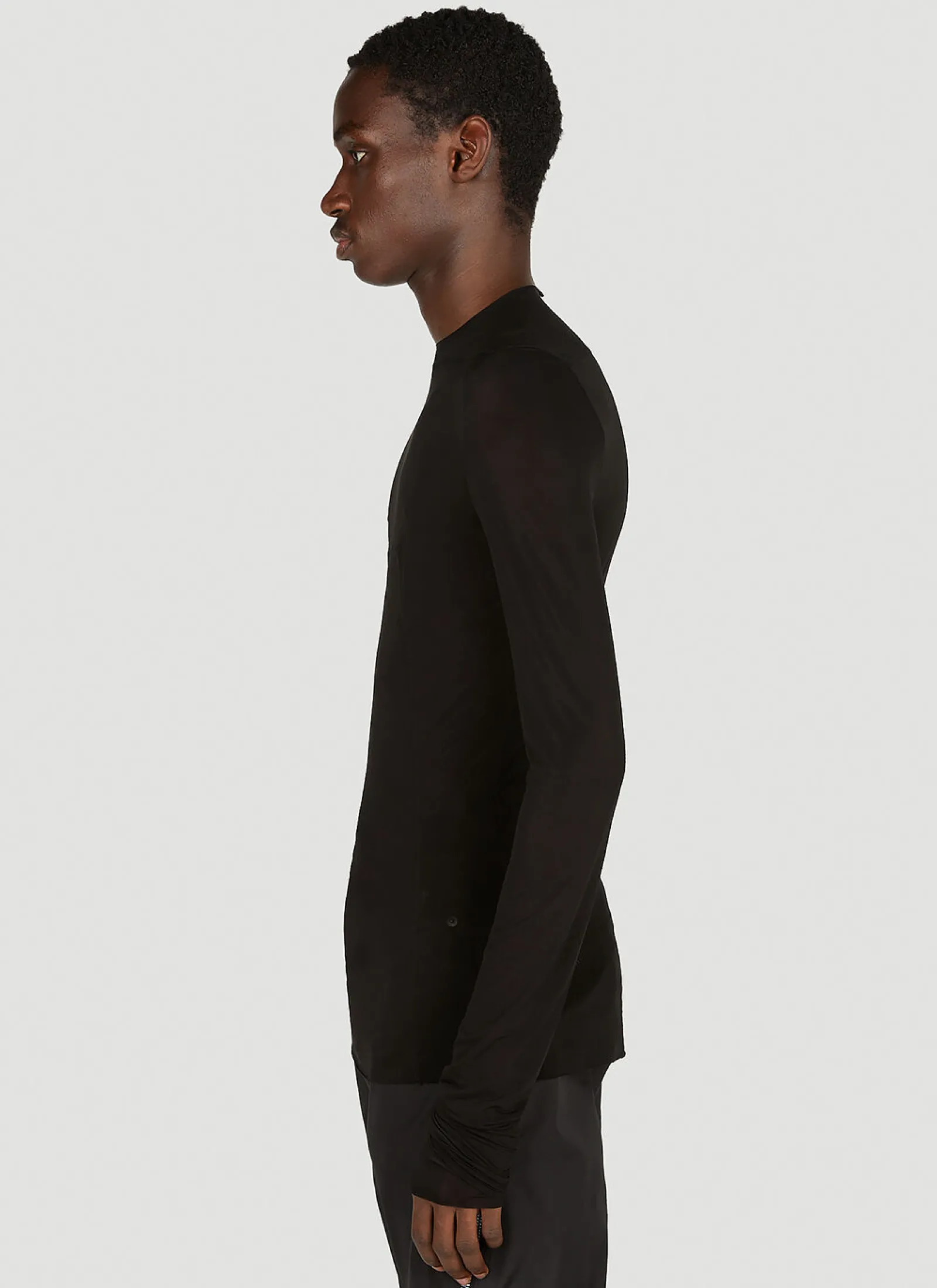 Men Rick Owens Tops^Long-Sleeve Top