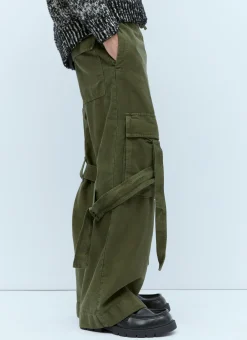 Men Dries Van Noten Pants^Loose-Strap Cargo Pants