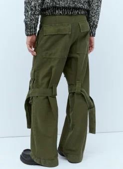 Men Dries Van Noten Pants^Loose-Strap Cargo Pants
